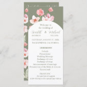 Modern Elegant Earthy Floral Arch (Voorkant / Achterkant)