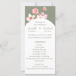 Modern Elegant Earthy Floral Arch