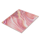     Modern Elegant Eenvoudig Klasse Marmer Roze Ro Tegeltje (Zijkant)