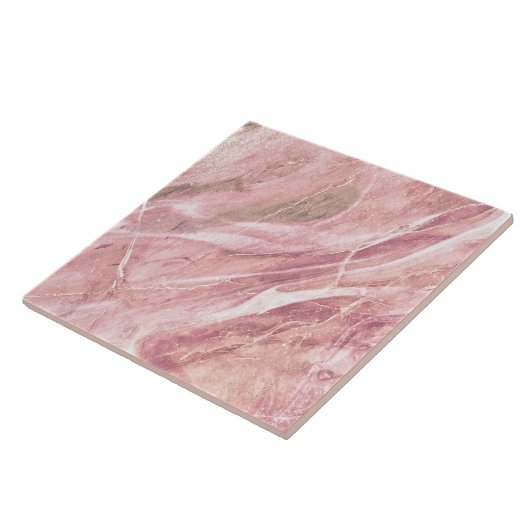 Modern Elegant Eenvoudig Klassiek Marmer Stoffig R Tegeltje (Zijkant)