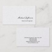 Modern Elegant Electrical Engineer Visitekaartje (Voorkant / Achterkant)