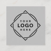 MODERN, ELEGANT EN VIERKANTE VISITEKAARTJE (Voorkant)