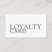 Modern Elegant Faux Gold Heart Line Beauty Loyalty (Voorkant)