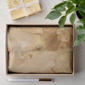 Modern Elegant Faux Gold Waterverf Marble Pattern Tissuepapier (Geschenk)