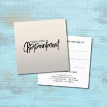 Modern Elegant Faux Silver Beauty Salon