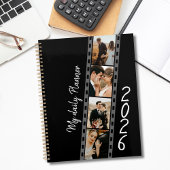 Modern Elegant Filmstrip-style photo collage Planner