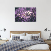 Modern Elegant Floral Canvas Afdruk (Insitu (Slaapkamer))