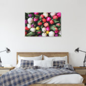 Modern Elegant Floral Canvas Afdruk (Insitu (Slaapkamer))