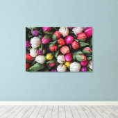 Modern Elegant Floral Canvas Afdruk (Insitu (Houten vloer))