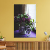 Modern Elegant Floral Canvas Afdruk (Insitu (Woonkamer))