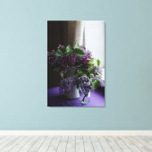 Modern Elegant Floral Canvas Afdruk (Insitu (Houten vloer))