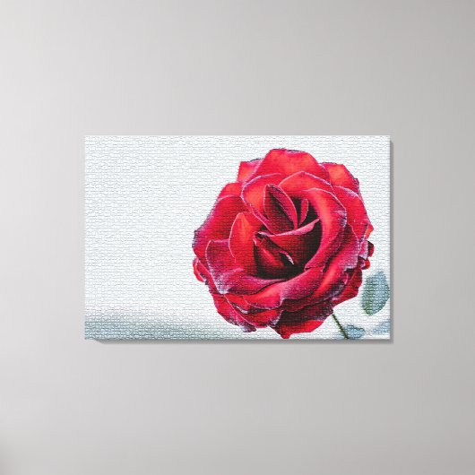 Modern Elegant Floral Canvas Afdruk (Voorkant)
