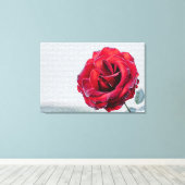 Modern Elegant Floral Canvas Afdruk (Insitu (Houten vloer))