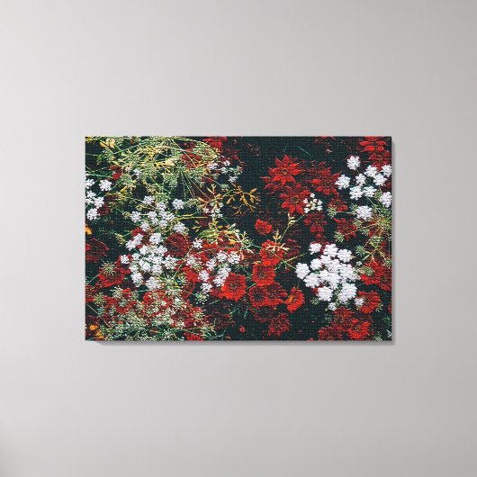 Modern Elegant Floral Canvas Afdruk (Voorkant)