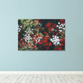 Modern Elegant Floral Canvas Afdruk (Insitu (Houten vloer))