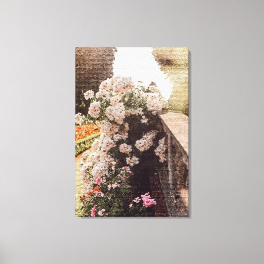 Modern Elegant Floral Canvas Afdruk (Voorkant)