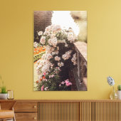Modern Elegant Floral Canvas Afdruk (Insitu (Woonkamer))