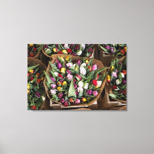 Modern Elegant Floral Canvas Afdruk (Voorkant)