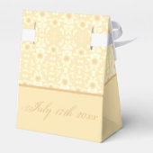 Modern Elegant Floral Designer Bedankdoosjes (Achterkant)