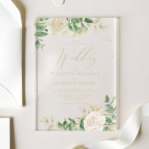 Modern Elegant Floral Greenery Wedding