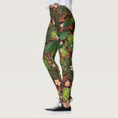 Modern Elegant Floral Leggings (Links)