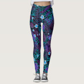 Modern Elegant Floral Leggings (Voorkant)