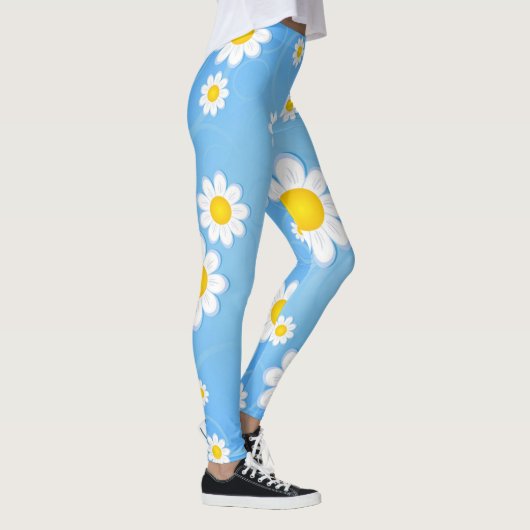 Modern Elegant Floral Leggings (Rechts)
