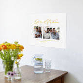 Modern elegant fotoscript grootvadercadeau folie afdrukken (Laag (Keuken))