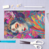 Modern Elegant Geisha Decoupage Tissue Papier (Craft)