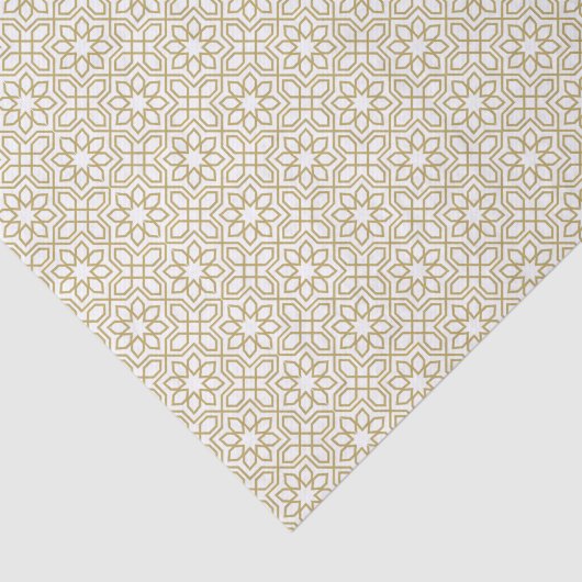 Modern Elegant Geometric Pattern Tissuepapier (Detail)