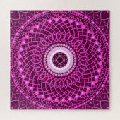 Modern Elegant Geometrisch stijlvol spiritueel blo Legpuzzel (Horizontaal)