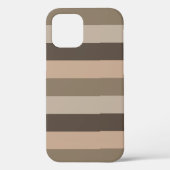 Modern elegant gestreept patroon Case-Mate iPhone case (Achterkant)
