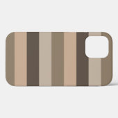 Modern elegant gestreept patroon Case-Mate iPhone case (Achterkant (horizontaal))
