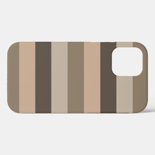 Modern elegant gestreept patroon Case-Mate iPhone case (Achterkant (horizontaal))