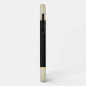 Modern Elegant Girly, Black, Cream, Flower Hiel Case-Mate iPhone Case (Achterkant/links)