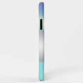 Modern Elegant Girly, Cat Blue Holographic Case-Mate iPhone Case (Achterkant/rechts)