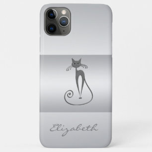 Modern Elegant Girly, Cat Case-Mate iPhone Case