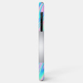 Modern Elegant Girly, Cat Holographic Case-Mate iPhone Case (Achterkant/links)