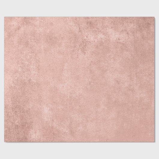 Modern Elegant Glanzend Metallic Roze Rose Goud Cadeaupapier (Vlak)