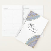 Modern Elegant Gold Lavender Geode Agate - Planner (Display)