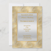 MODERN ELEGANT GOLD LEAF ZWART ALLE OCCASIE KAART (Voorkant)