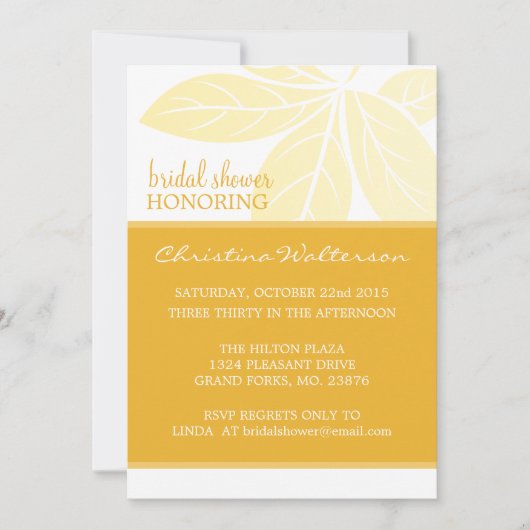 Modern Elegant Golden Glow Vrijgezellenfeest Kaart (Voorkant)