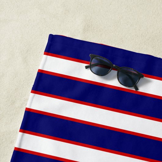 Modern elegant gouden anker strandlaken (In situ)