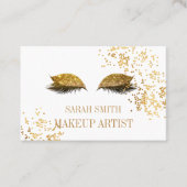 Modern Elegant gouden Visitekaartje (Voorkant)