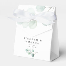 Modern Elegant Greenery Minimalist Wedding