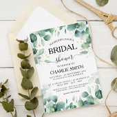 Modern Elegant Greenery Vrijgezellenfeest Kaart