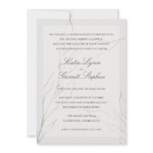 Modern Elegant Grey Floral Wedding