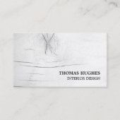 Modern elegant grijs ontwerp visitekaartje (Voorkant)