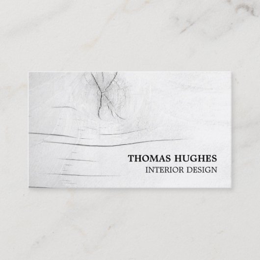 Modern elegant grijs ontwerp visitekaartje (Voorkant)