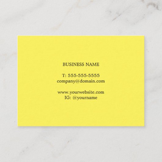 Modern elegant, groengedrukt KraftPaper Consultant Visitekaartje (Achterkant)